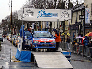 Malcolm Wilson Rally pictured 2002