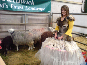 Isel fashion using Herdwick wool