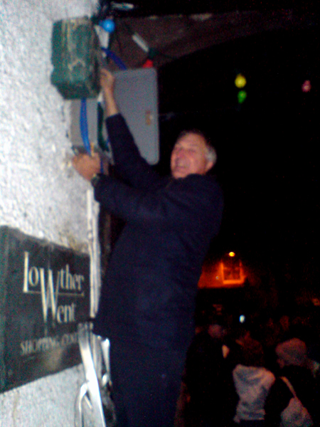 George flips the Big Switch